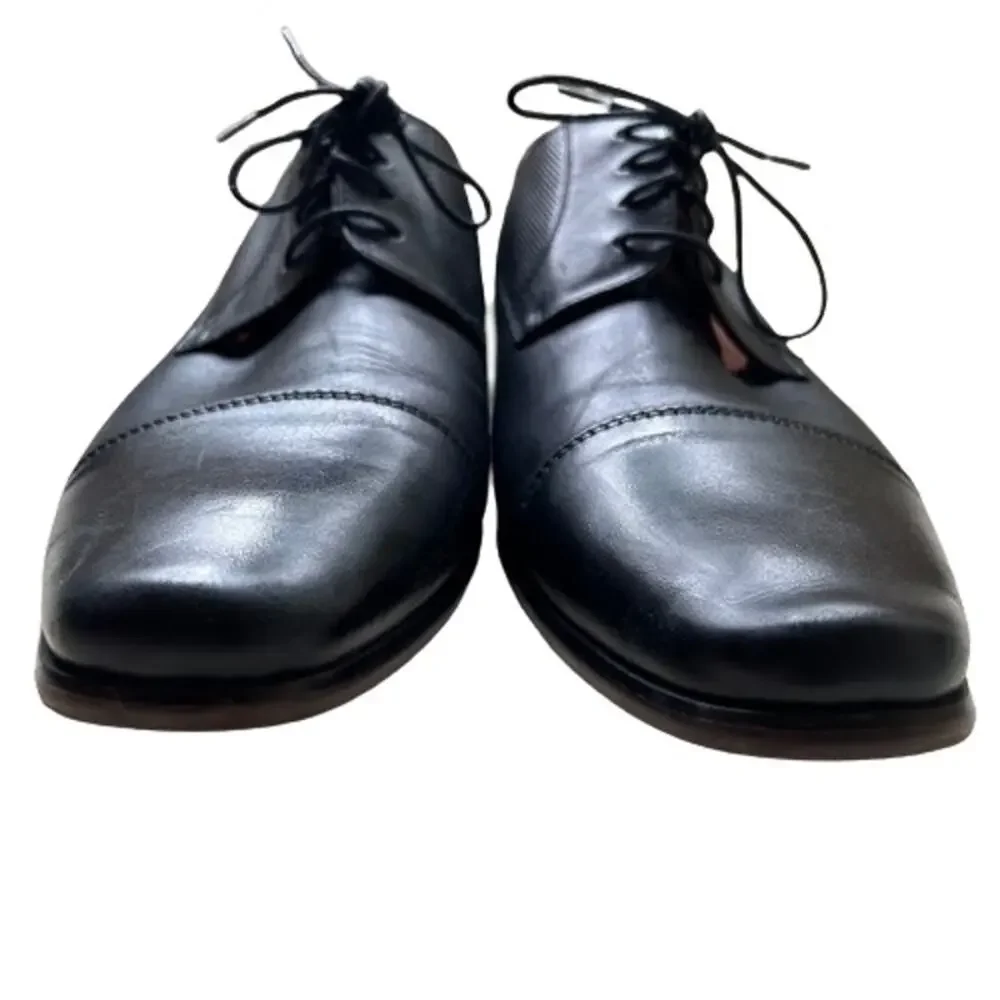 EUC Florsheim Men's Black Cap Toe Oxford. Size 11.5